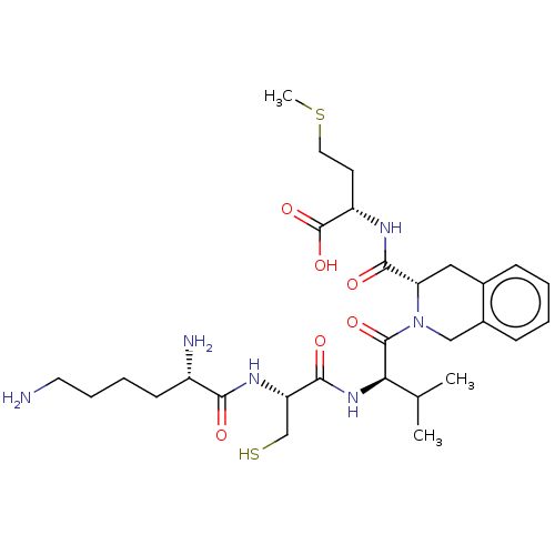 Chemical structure of BindingDB Monomer ID 50213274