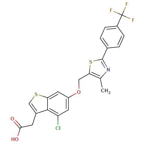 Chemical structure of BindingDB Monomer ID 50213322