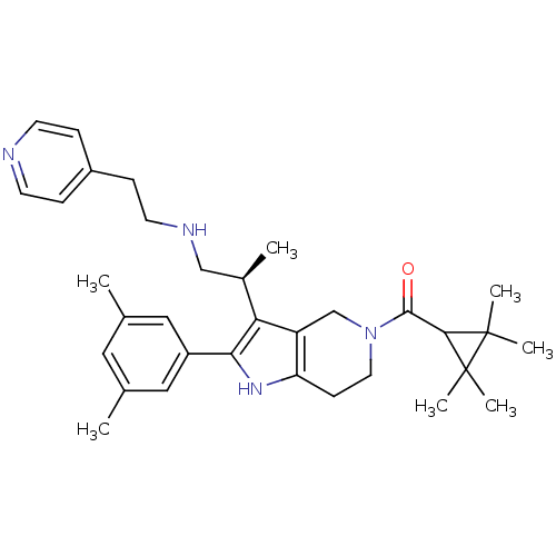 Chemical structure of BindingDB Monomer ID 50213653