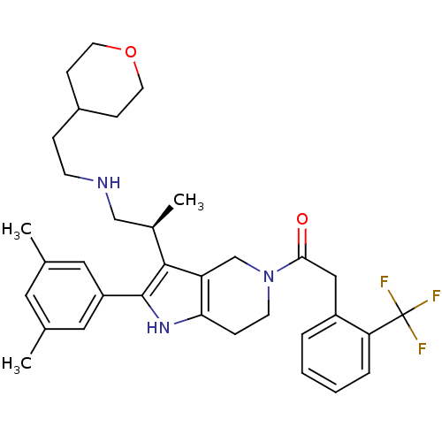 Chemical structure of BindingDB Monomer ID 50213655