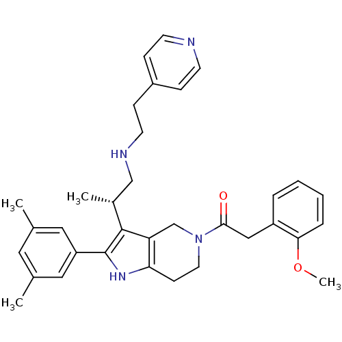 Chemical structure of BindingDB Monomer ID 50213661