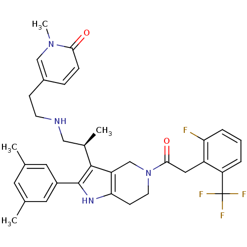 Chemical structure of BindingDB Monomer ID 50213664