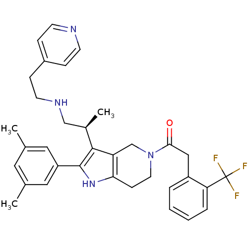 Chemical structure of BindingDB Monomer ID 50213669