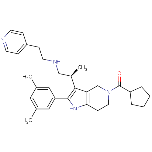 Chemical structure of BindingDB Monomer ID 50213674