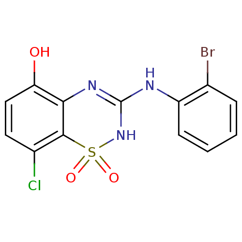 Chemical structure of BindingDB Monomer ID 50213743
