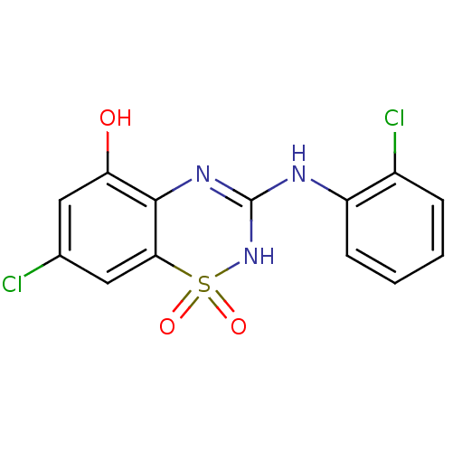 Chemical structure of BindingDB Monomer ID 50213747