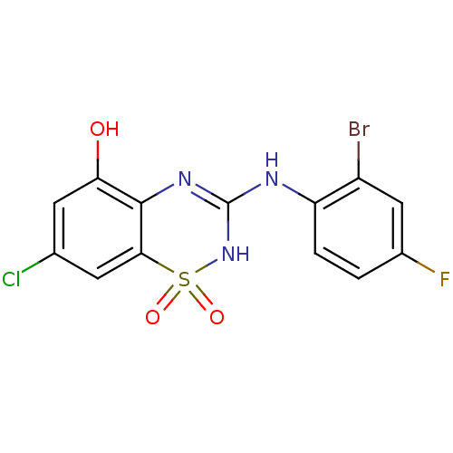 Chemical structure of BindingDB Monomer ID 50213755