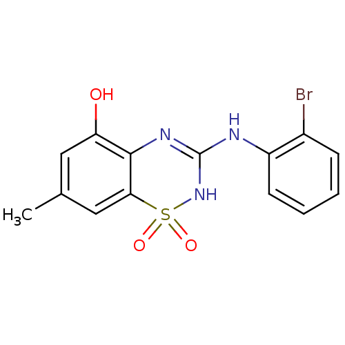 Chemical structure of BindingDB Monomer ID 50213756