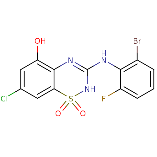 Chemical structure of BindingDB Monomer ID 50213757