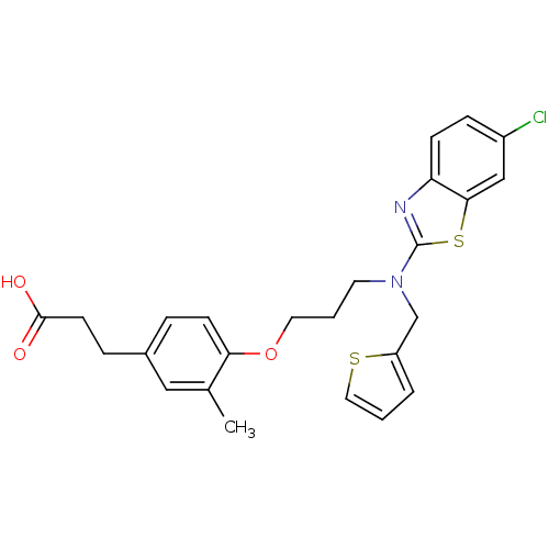 Chemical structure of BindingDB Monomer ID 50213774