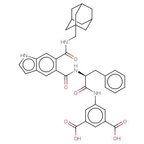 Chemical structure of BindingDB Monomer ID 50213845