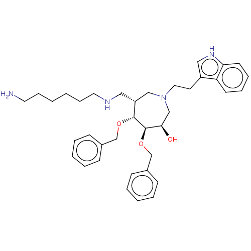 Chemical structure of BindingDB Monomer ID 50213874