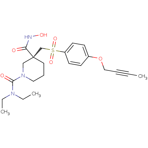 Chemical structure of BindingDB Monomer ID 50213947