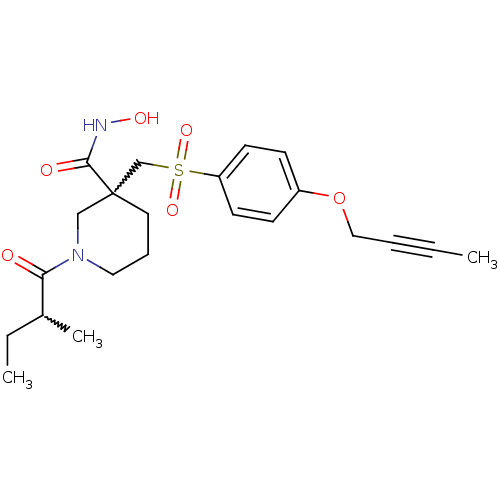 Chemical structure of BindingDB Monomer ID 50213954