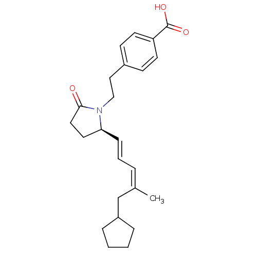 Chemical structure of BindingDB Monomer ID 50213983