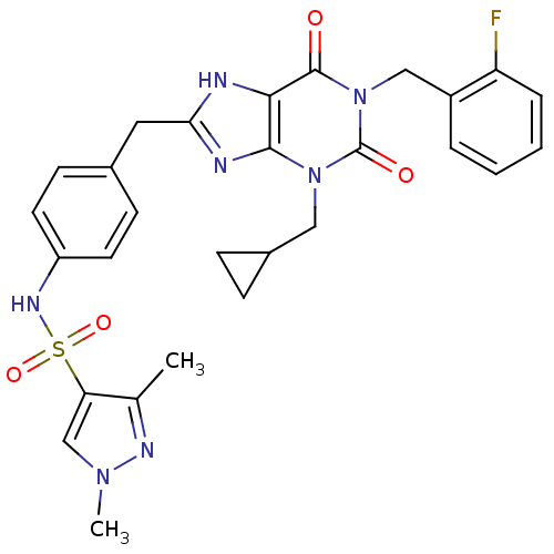 Chemical structure of BindingDB Monomer ID 50214007