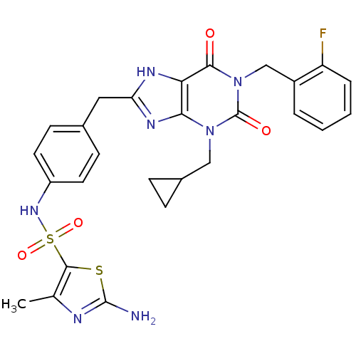 Chemical structure of BindingDB Monomer ID 50214016
