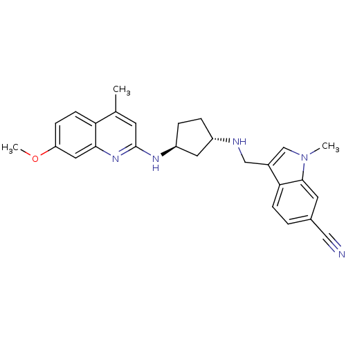 Chemical structure of BindingDB Monomer ID 50214044