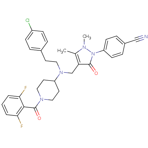 Chemical structure of BindingDB Monomer ID 50214122