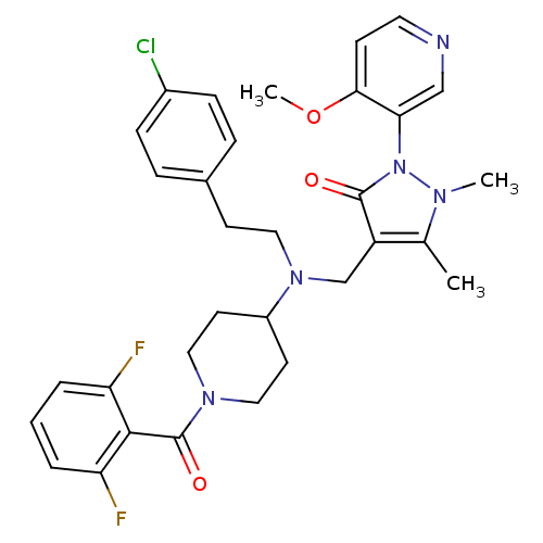 Chemical structure of BindingDB Monomer ID 50214125