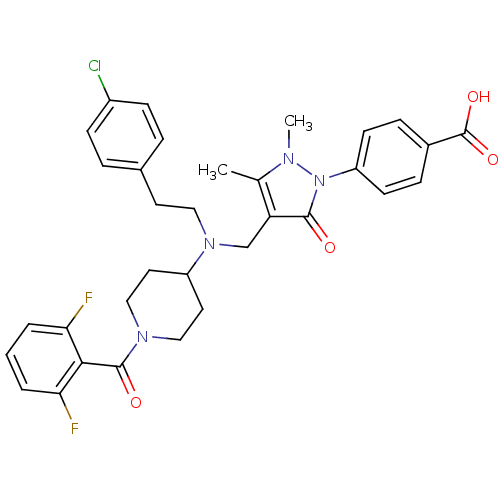 Chemical structure of BindingDB Monomer ID 50214126