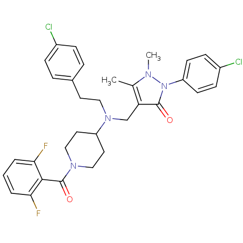 Chemical structure of BindingDB Monomer ID 50214130