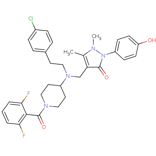Chemical structure of BindingDB Monomer ID 50214132