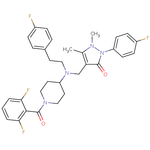 Chemical structure of BindingDB Monomer ID 50214135