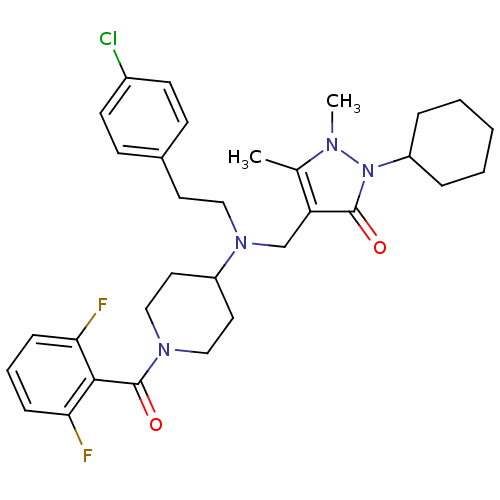 Chemical structure of BindingDB Monomer ID 50214137