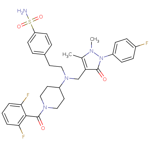 Chemical structure of BindingDB Monomer ID 50214138
