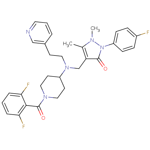 Chemical structure of BindingDB Monomer ID 50214139