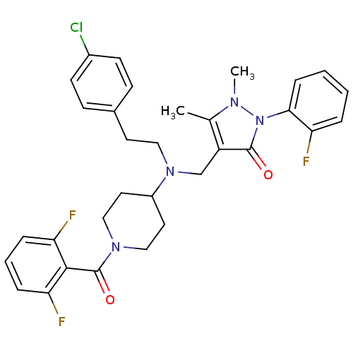 Chemical structure of BindingDB Monomer ID 50214140