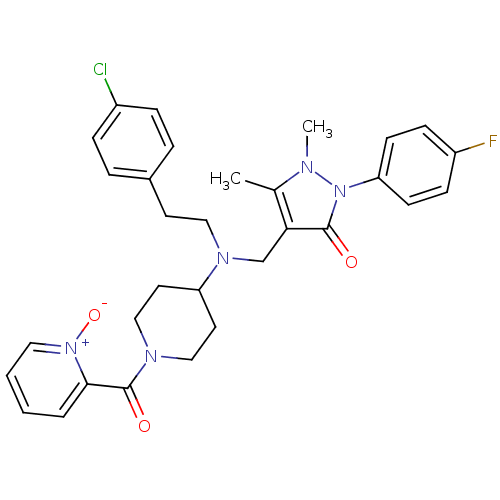 Chemical structure of BindingDB Monomer ID 50214143