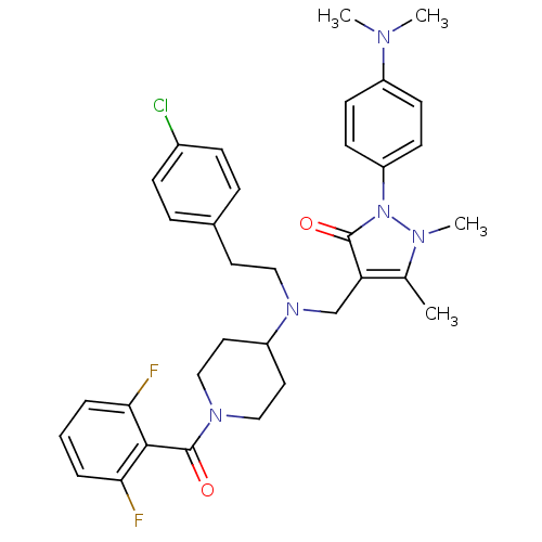 Chemical structure of BindingDB Monomer ID 50214146