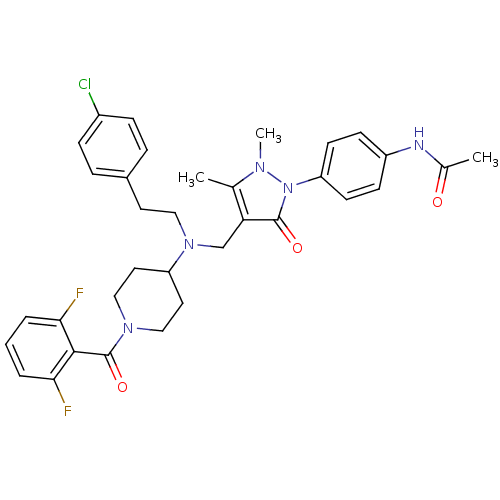Chemical structure of BindingDB Monomer ID 50214147
