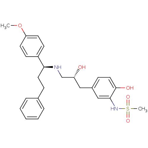 Chemical structure of BindingDB Monomer ID 50214223