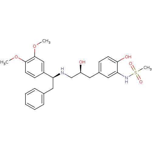 Chemical structure of BindingDB Monomer ID 50214225