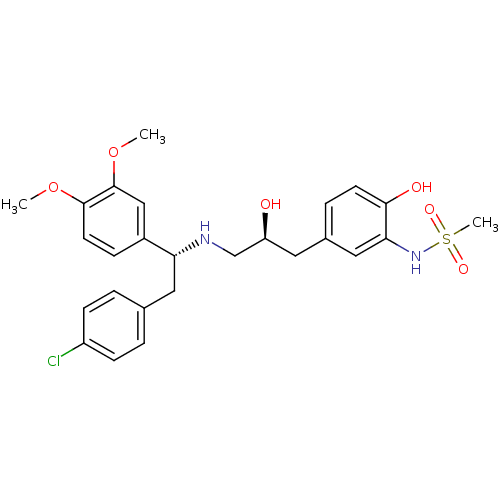 Chemical structure of BindingDB Monomer ID 50214245