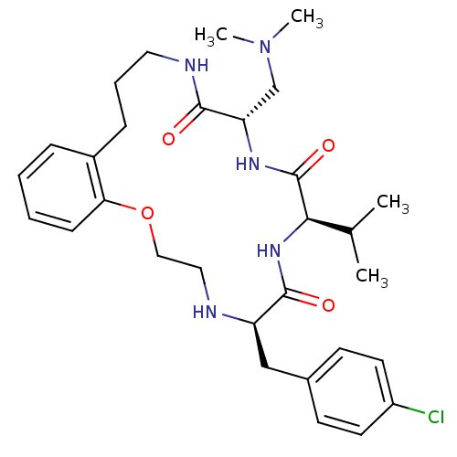 Chemical structure of BindingDB Monomer ID 50214250