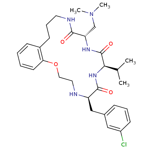 Chemical structure of BindingDB Monomer ID 50214251
