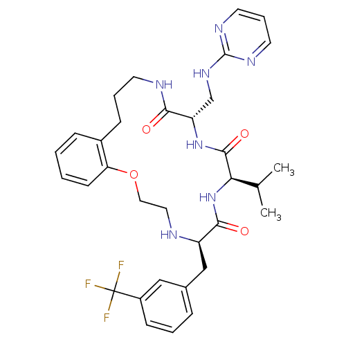 Chemical structure of BindingDB Monomer ID 50214253