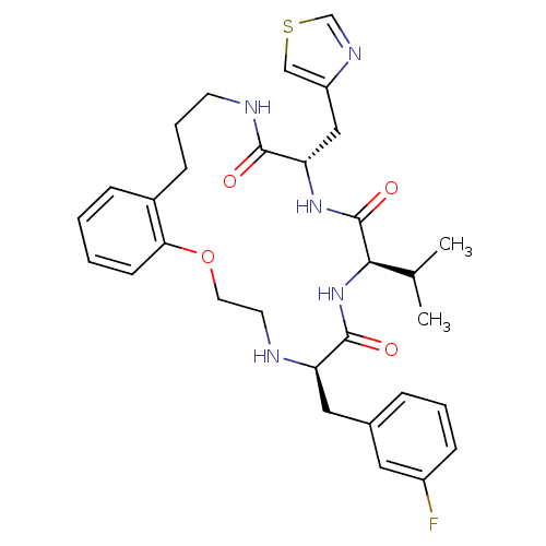 Chemical structure of BindingDB Monomer ID 50214256