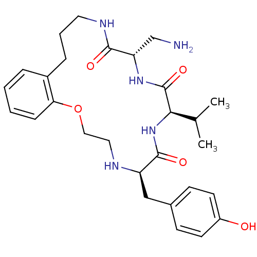 Chemical structure of BindingDB Monomer ID 50214258
