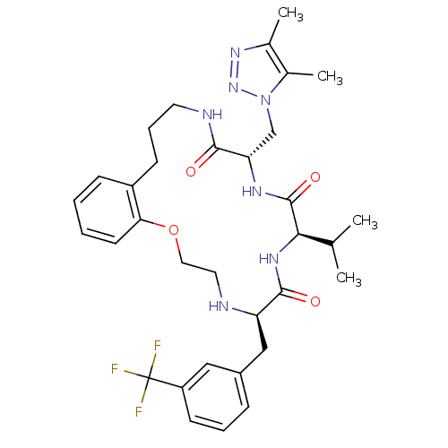 Chemical structure of BindingDB Monomer ID 50214261