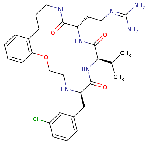 Chemical structure of BindingDB Monomer ID 50214267