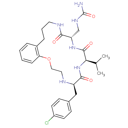 Chemical structure of BindingDB Monomer ID 50214271