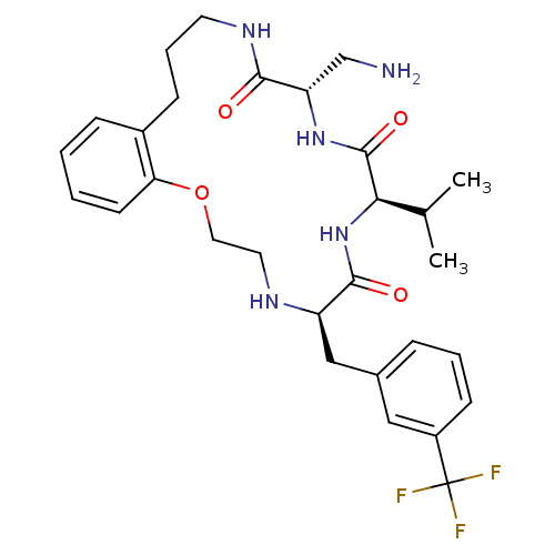 Chemical structure of BindingDB Monomer ID 50214272