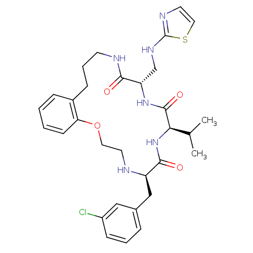 Chemical structure of BindingDB Monomer ID 50214273