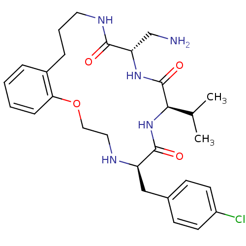 Chemical structure of BindingDB Monomer ID 50214275