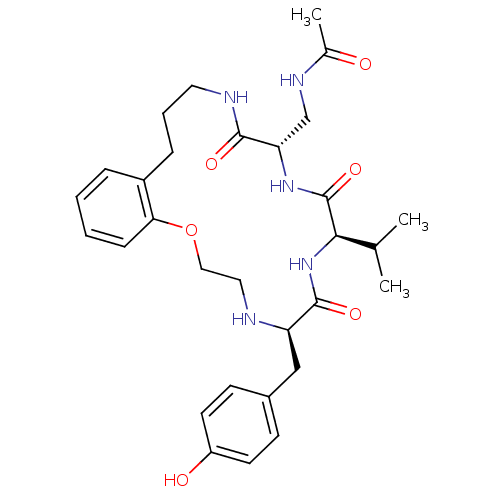 Chemical structure of BindingDB Monomer ID 50214277